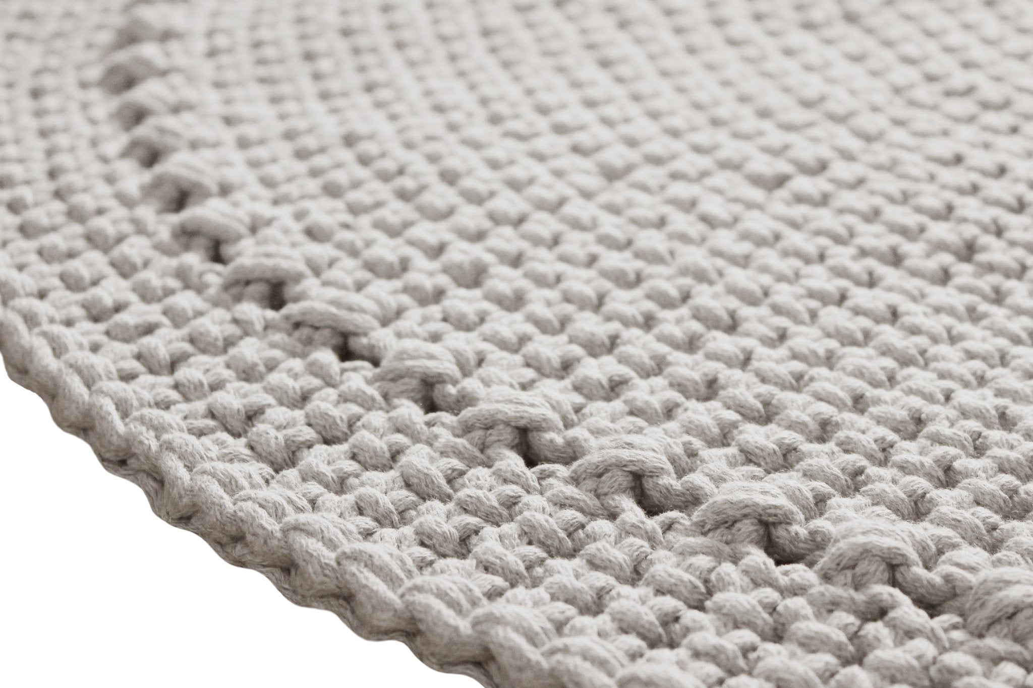 Crochet Rug NEBO | OATMEAL