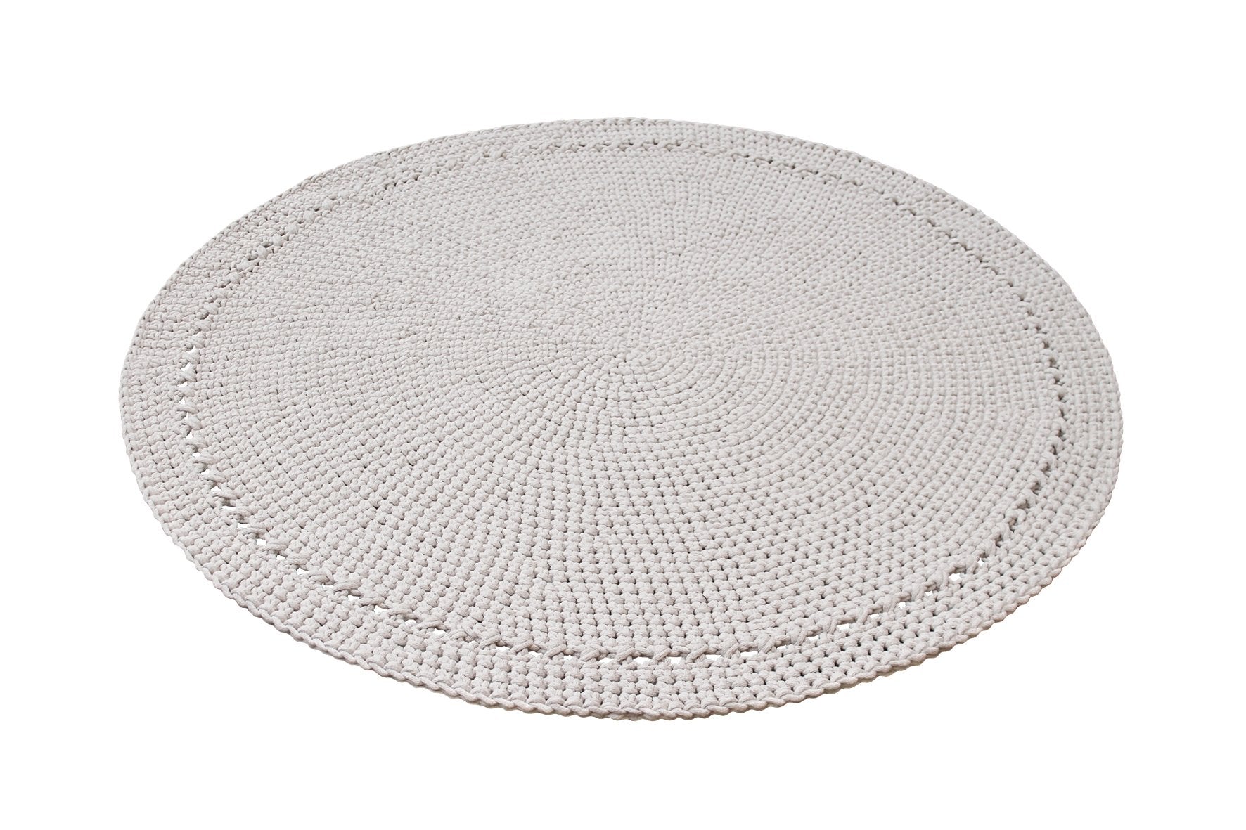 Crochet Rug NEBO | OATMEAL