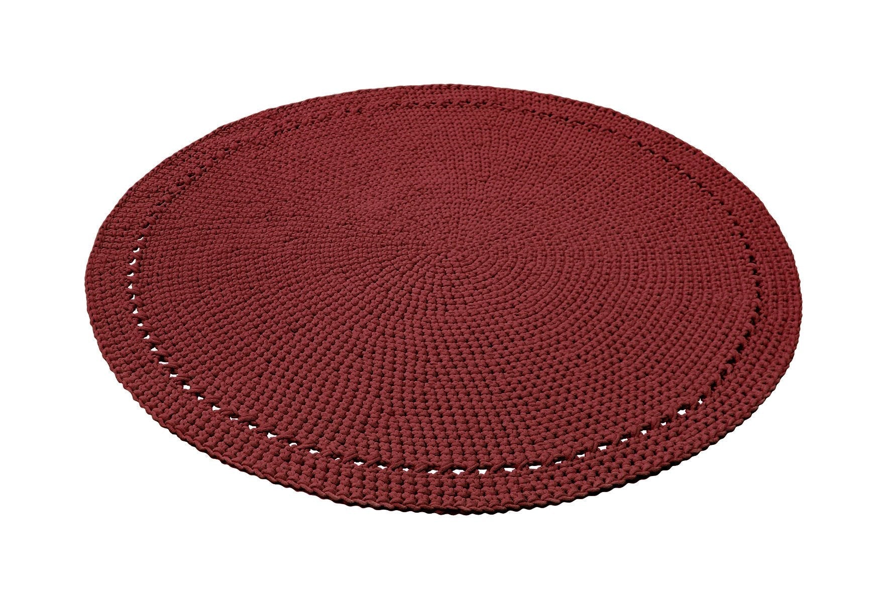Crochet Rug NEBO | TERRACOTTA