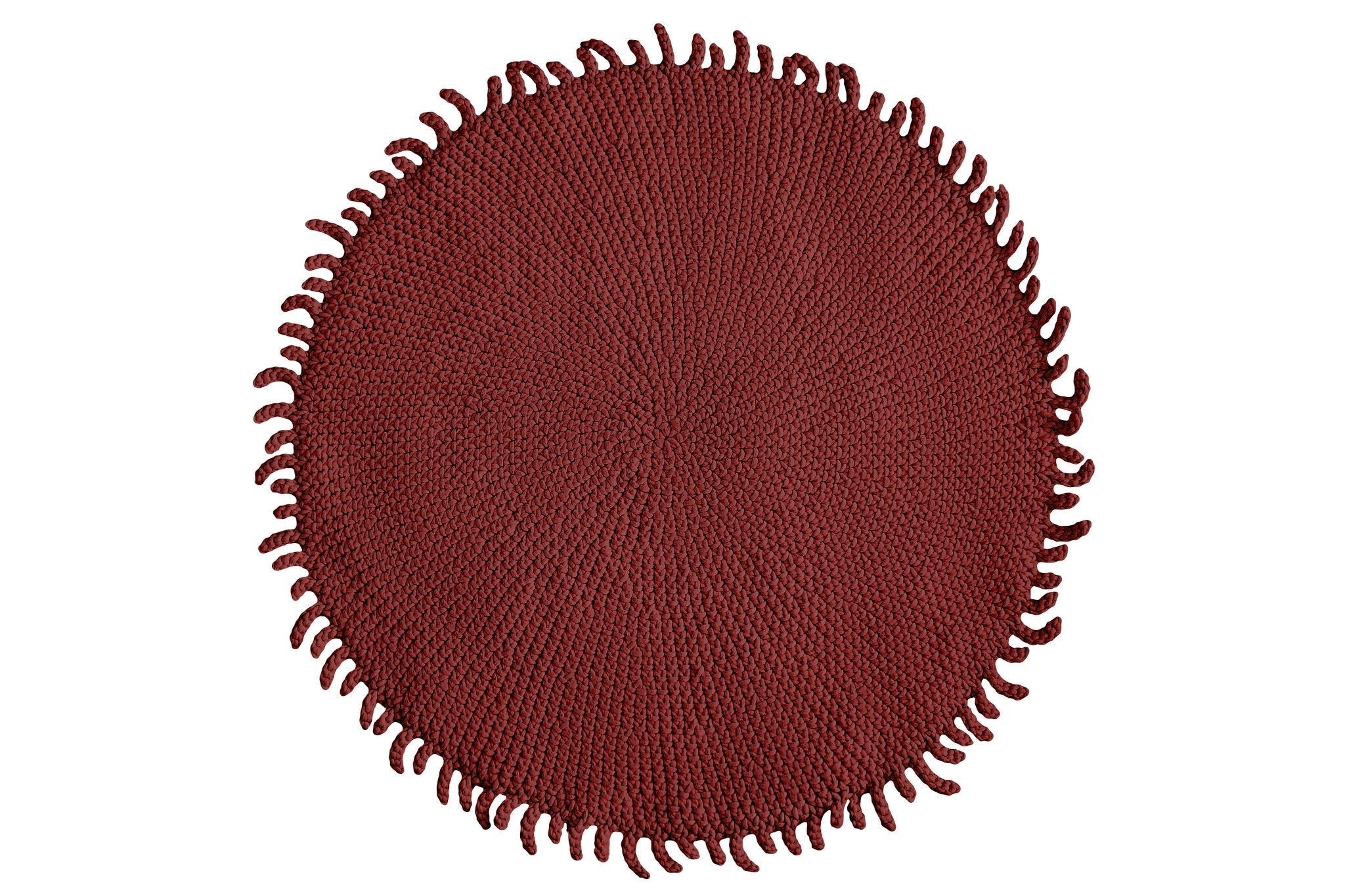 Crochet Rug SUN | TERRACOTTA