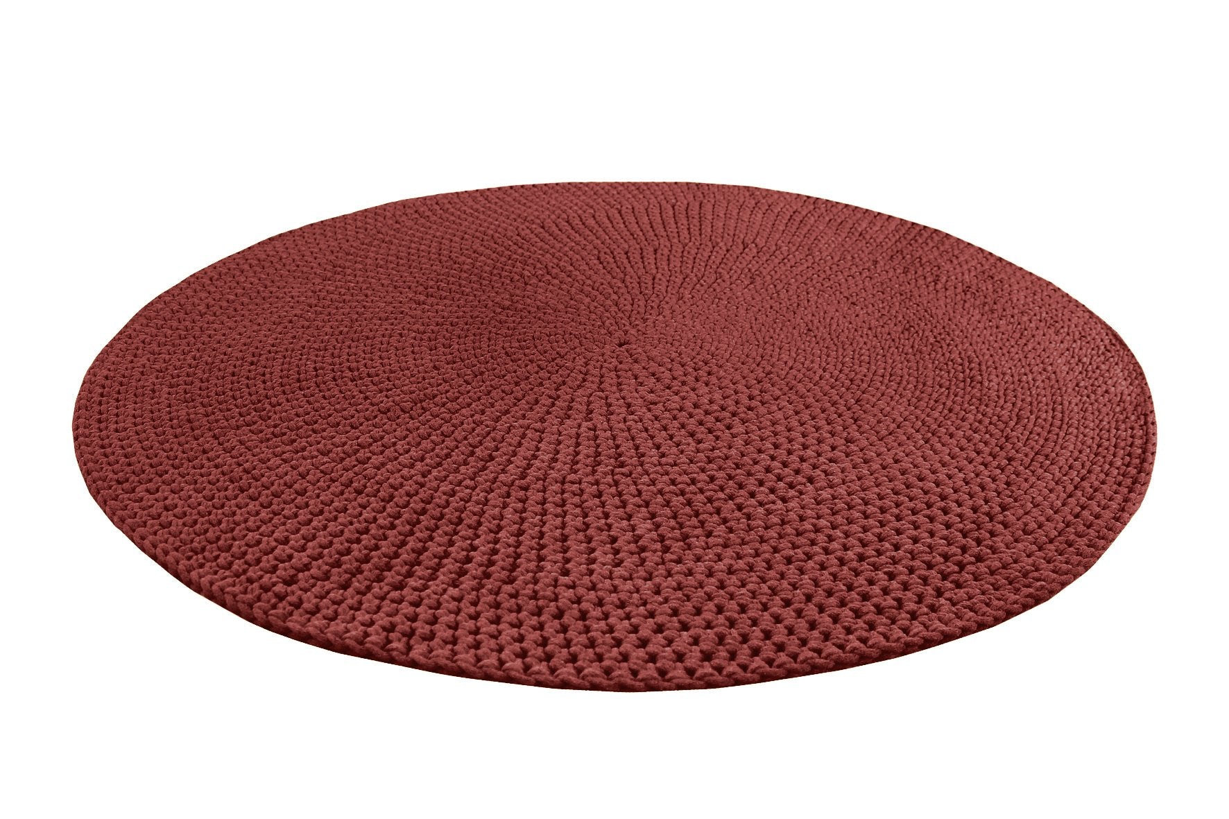 Crochet Rug MOON | TERRACOTTA