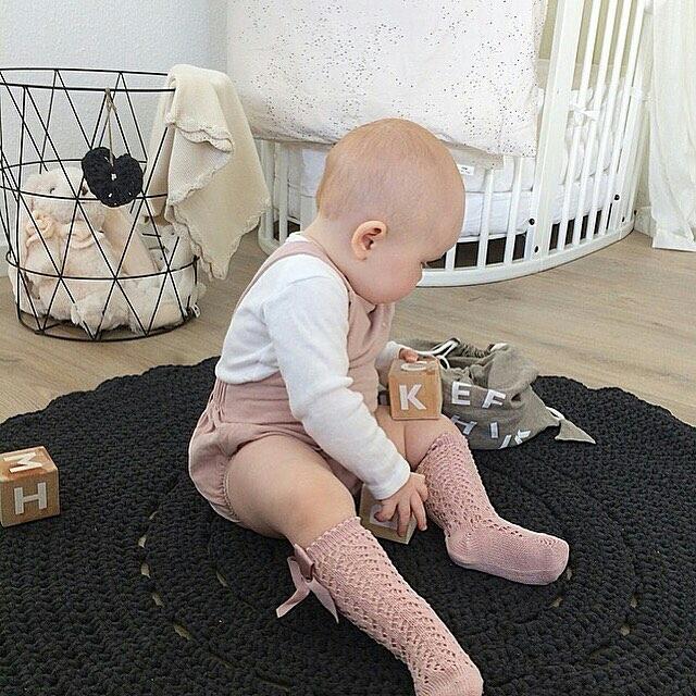 Crochet Doily Rug | CHARCOAL