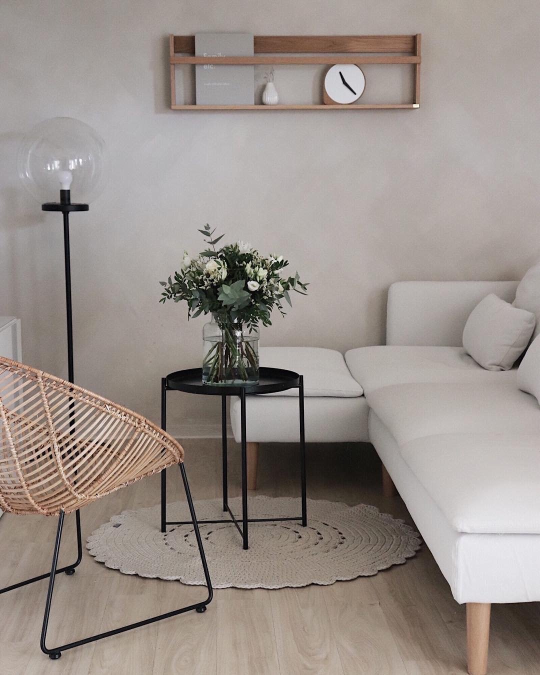 Crochet Doily Rug | OATMEAL