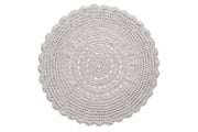 Crochet Doily Rug | OATMEAL