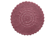 Crochet Doily Rug | OLD ROSE