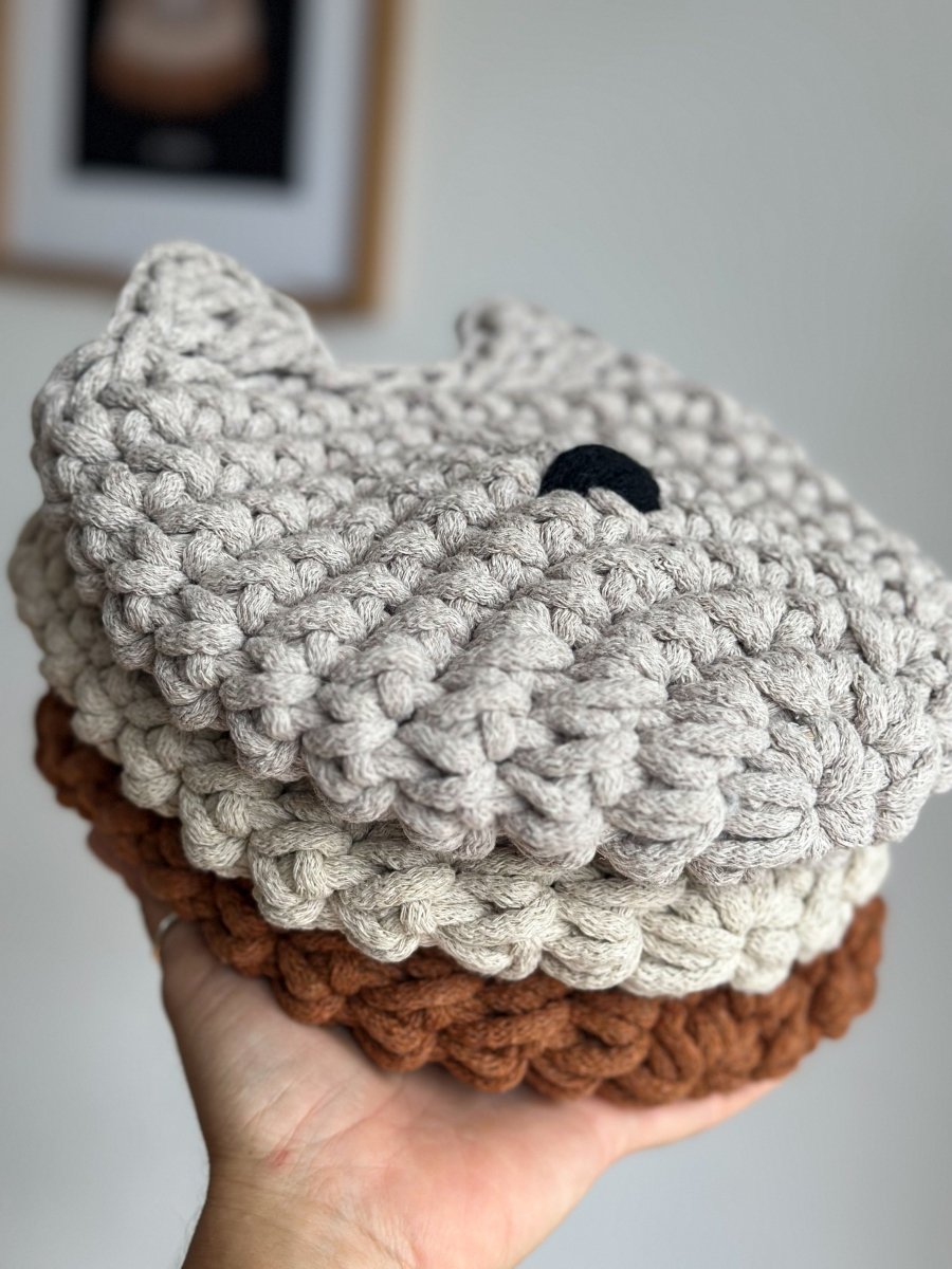 Fox Basket | OATMEAL