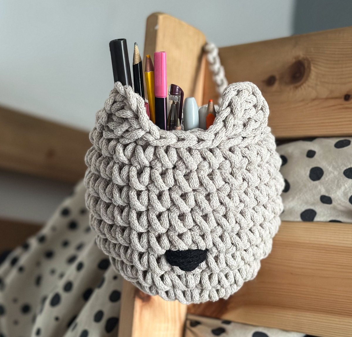 Fox Basket | OATMEAL