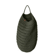 Crochet Hanging Bag, Large | OLIVE GREEN