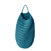 Crochet Hanging Bag, Large | PETROL