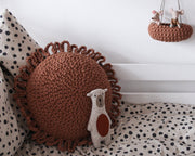 Crochet Kids Cushion FUN | BEIGE