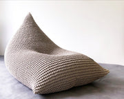Knitted Bean Bag | BEIGE