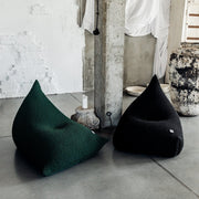 Knitted Bean Bag | BOTTLE GREEN