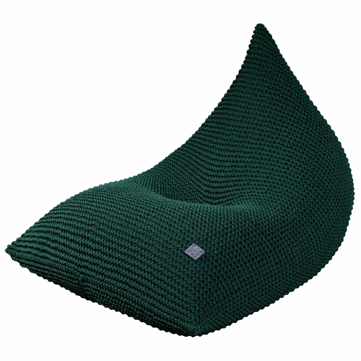 Knitted Bean Bag | BOTTLE GREEN