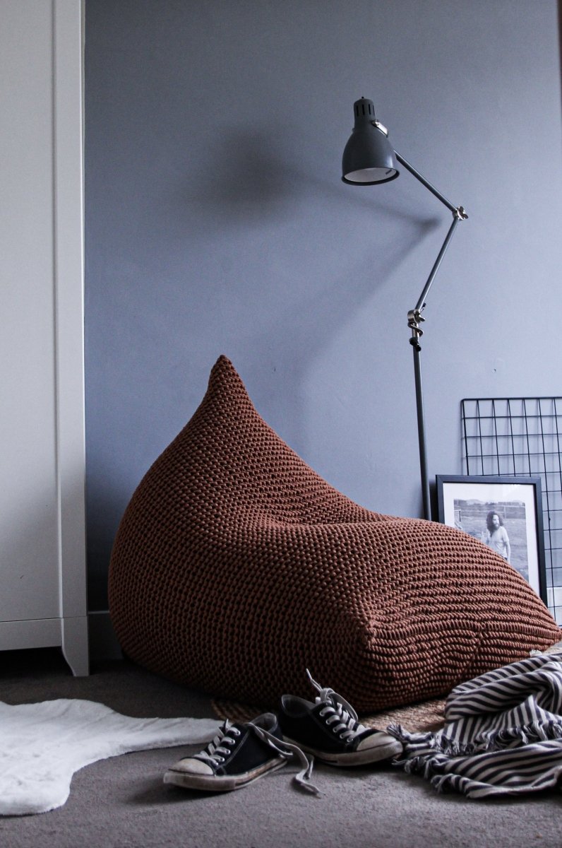 Knitted Bean Bag | CINNAMON