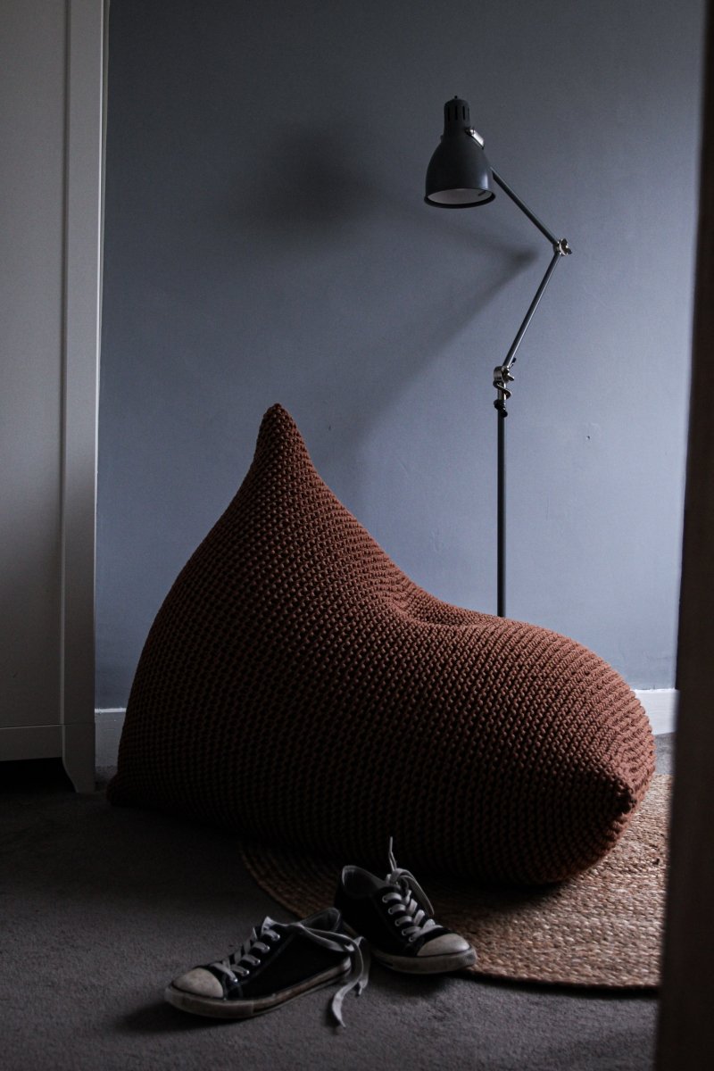 Knitted Bean Bag | CINNAMON