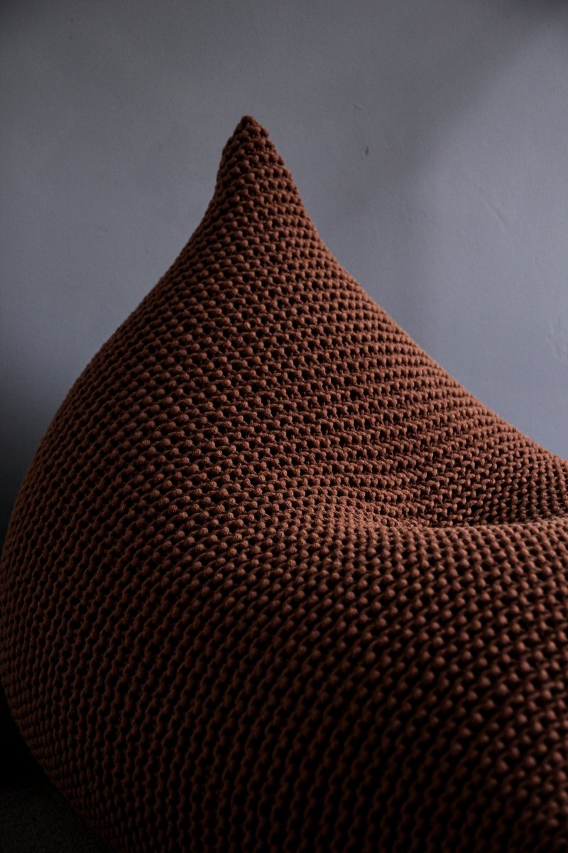 Knitted Bean Bag | CINNAMON