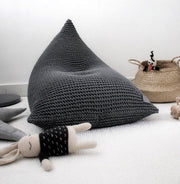 Knitted Bean Bag KIDS | DARK GREY