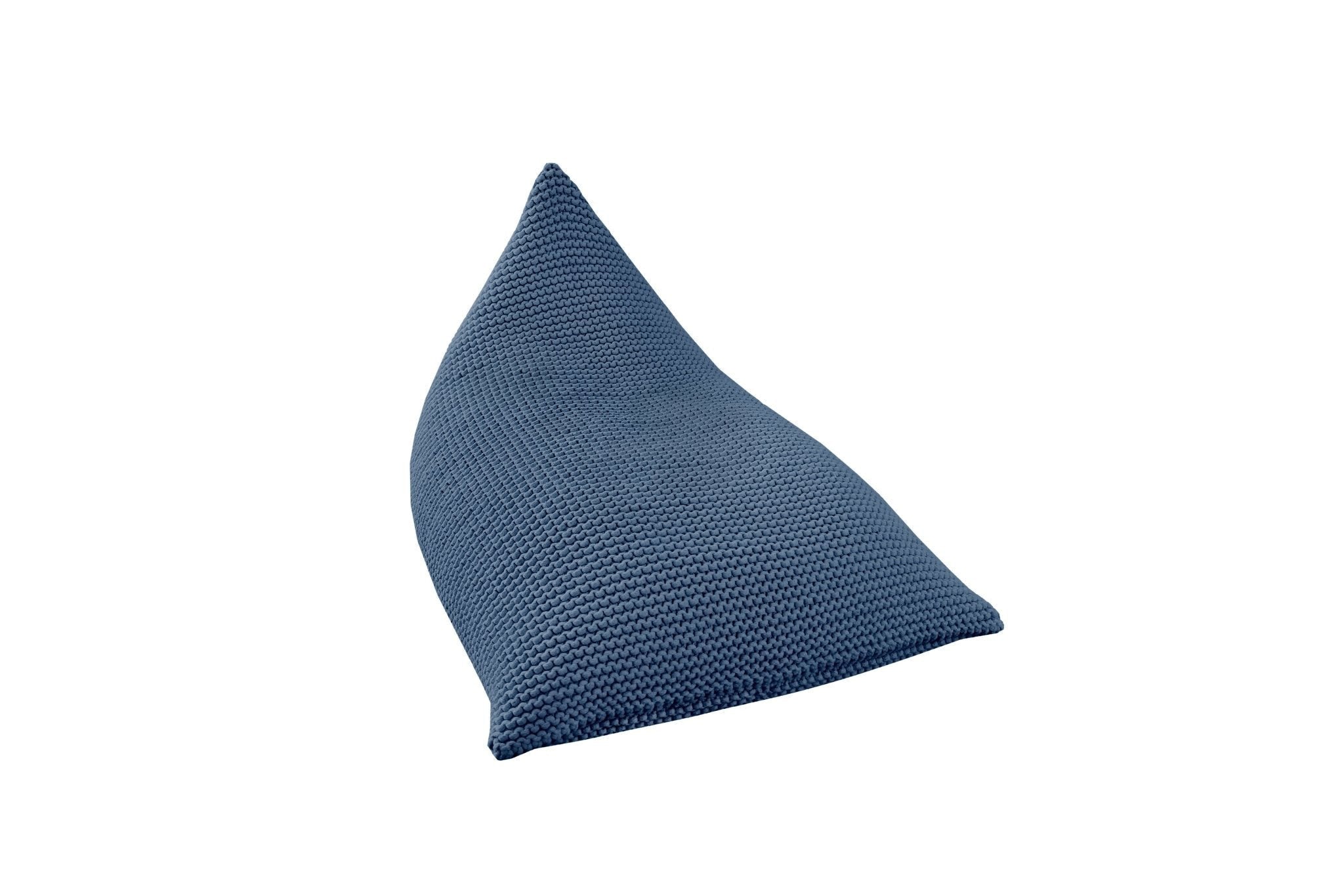 Knitted Bean Bag KIDS | DENIM BLUE
