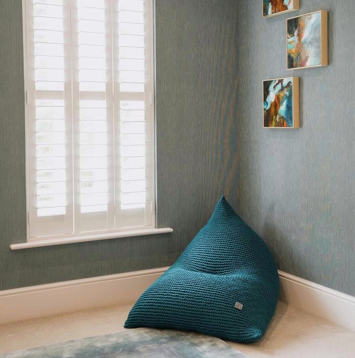 Knitted Bean Bag KIDS | OCEAN
