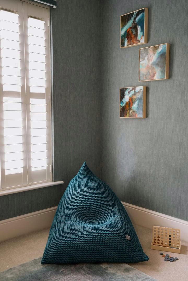 Knitted Bean Bag KIDS | OCEAN