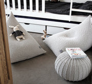 Knitted Bean Bag KIDS | OATMEAL