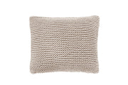 Knitted Square Cushion | BEIGE