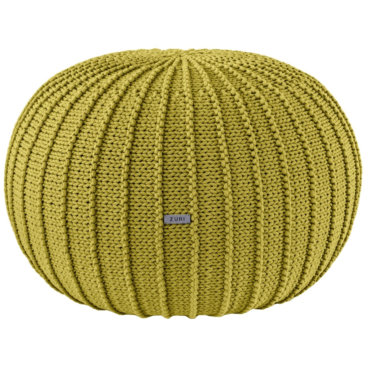 Knitted Pouffe, Large | GOLDEN KIWI