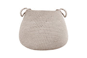 Crochet Basket, Size XL | BEIGE