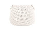 Crochet Basket, Size XL | IVORY