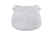 Crochet Basket, Size XL | LIGHT GREY