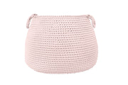 Crochet Basket, Size XL | PALE PINK