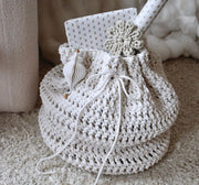 Large Santa Sack | Crocheted
