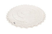 Crochet Rug MANDALA | IVORY