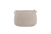 Crochet Basket, Size L | BEIGE