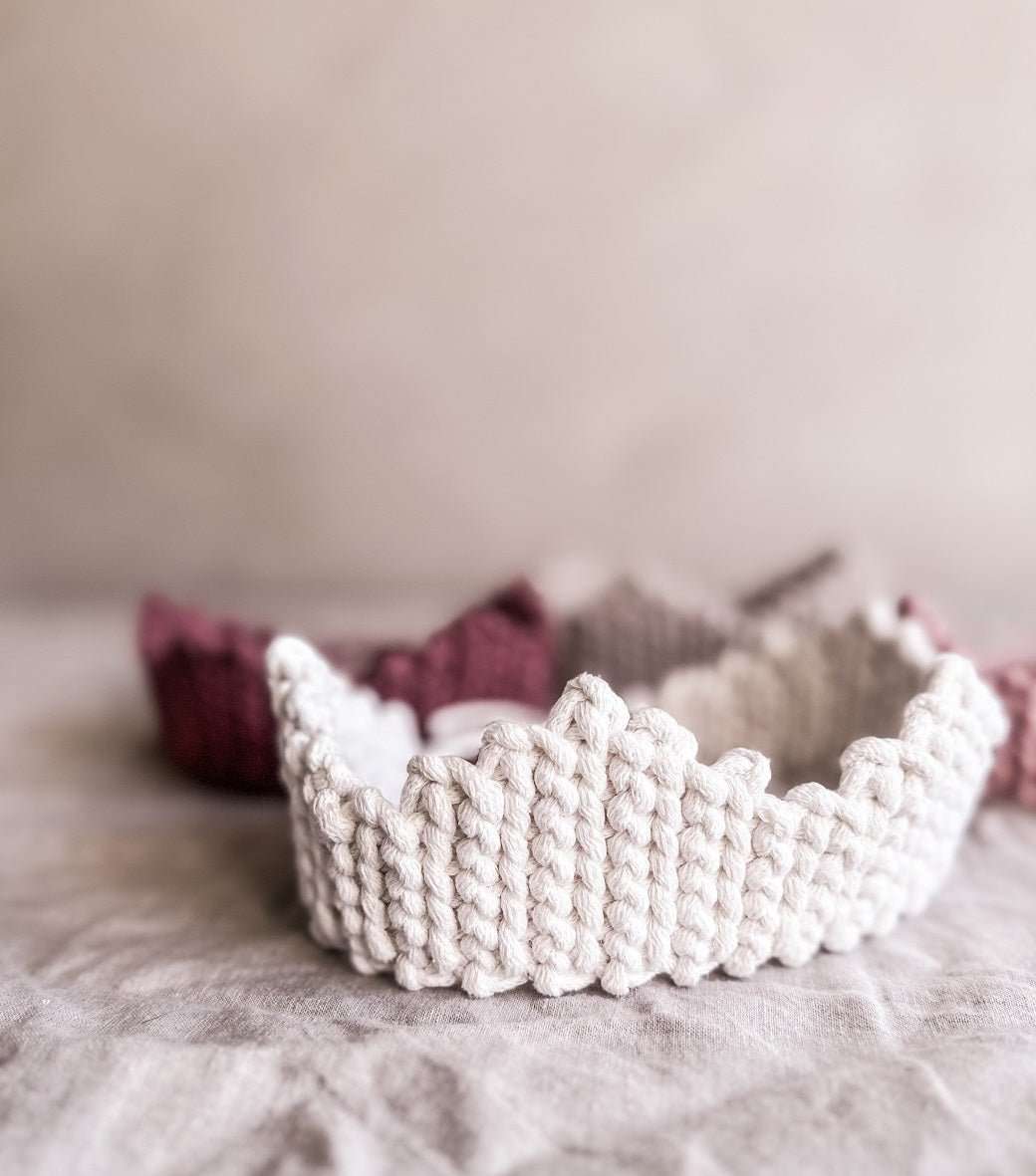 Crochet Crown | OATMEAL