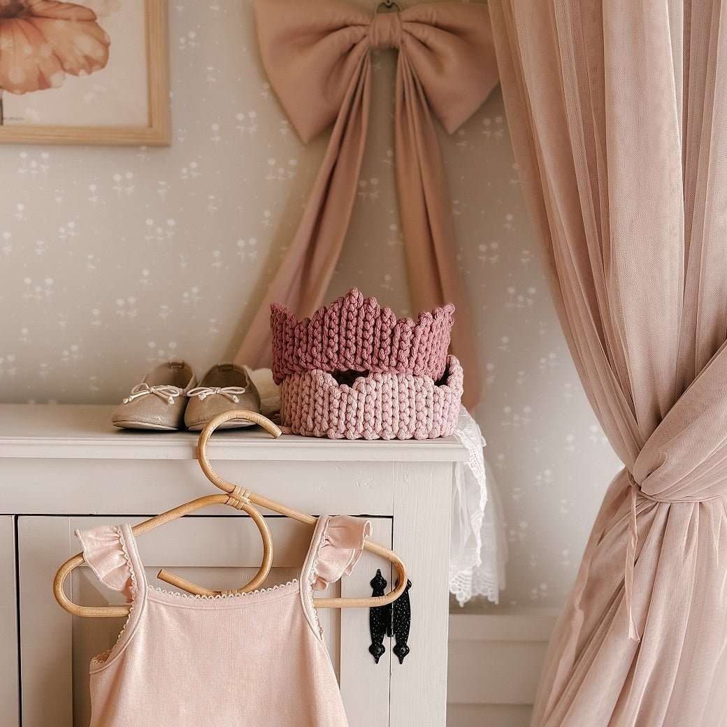 Crochet Crown | POWDER PINK