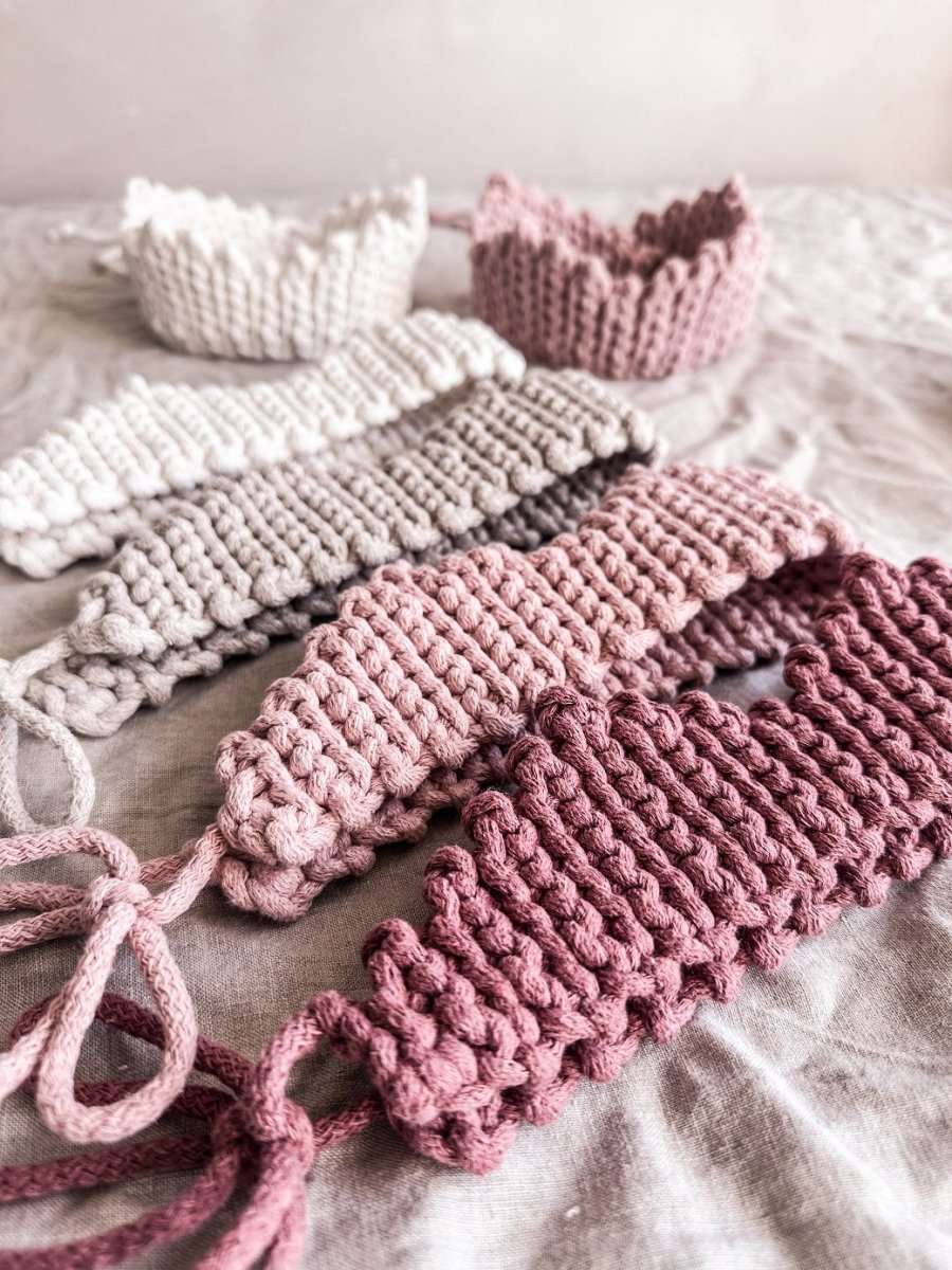Crochet Crown | POWDER PINK