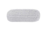 Knitted Neck Cushion | LIGHT GREY
