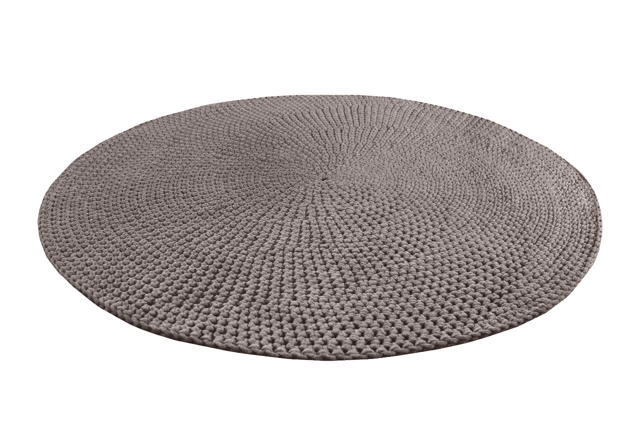 Crochet Rug MOON | MOCHA