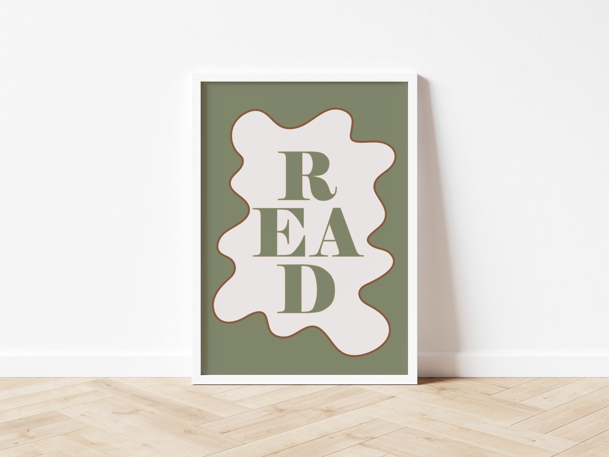 READ - Wavy Edition - Fine Art Print