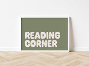 Reading Corner - Fine Art Print