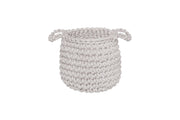 Crochet Basket, Small | OATMEAL