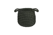 Crochet Basket, Small | OLIVE GREEN