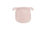 Crochet Basket, Small | PALE PINK