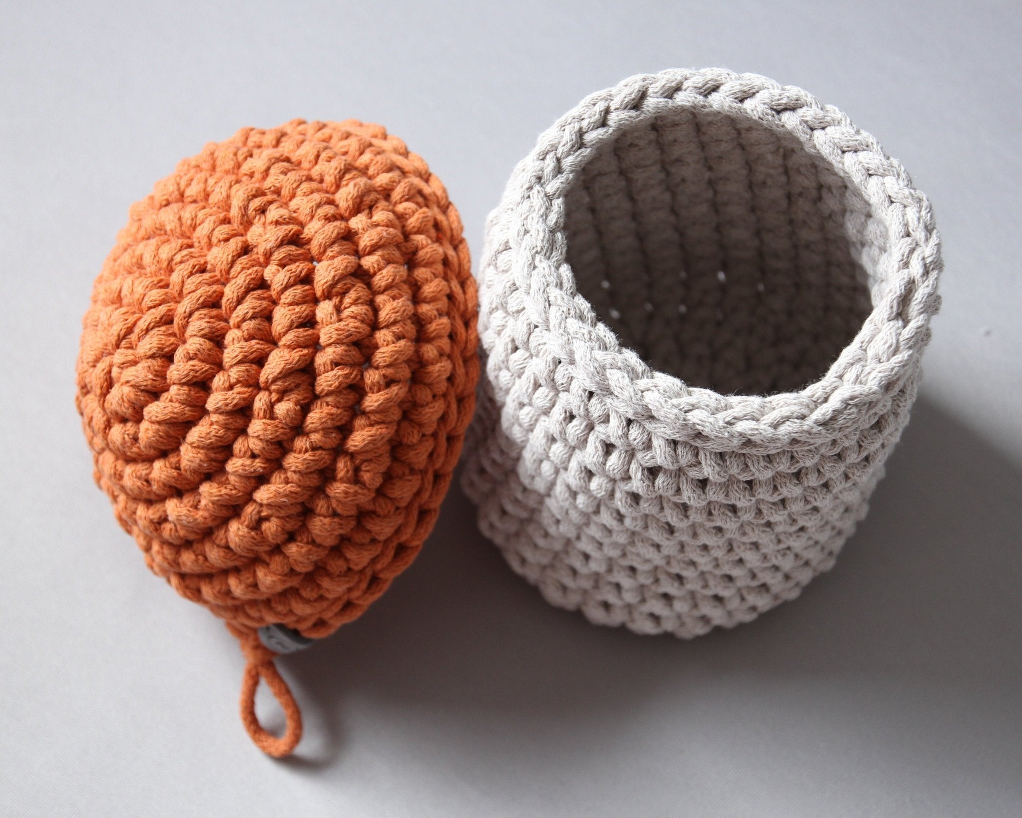 Smurf Basket | OATMEAL & PUMPKIN