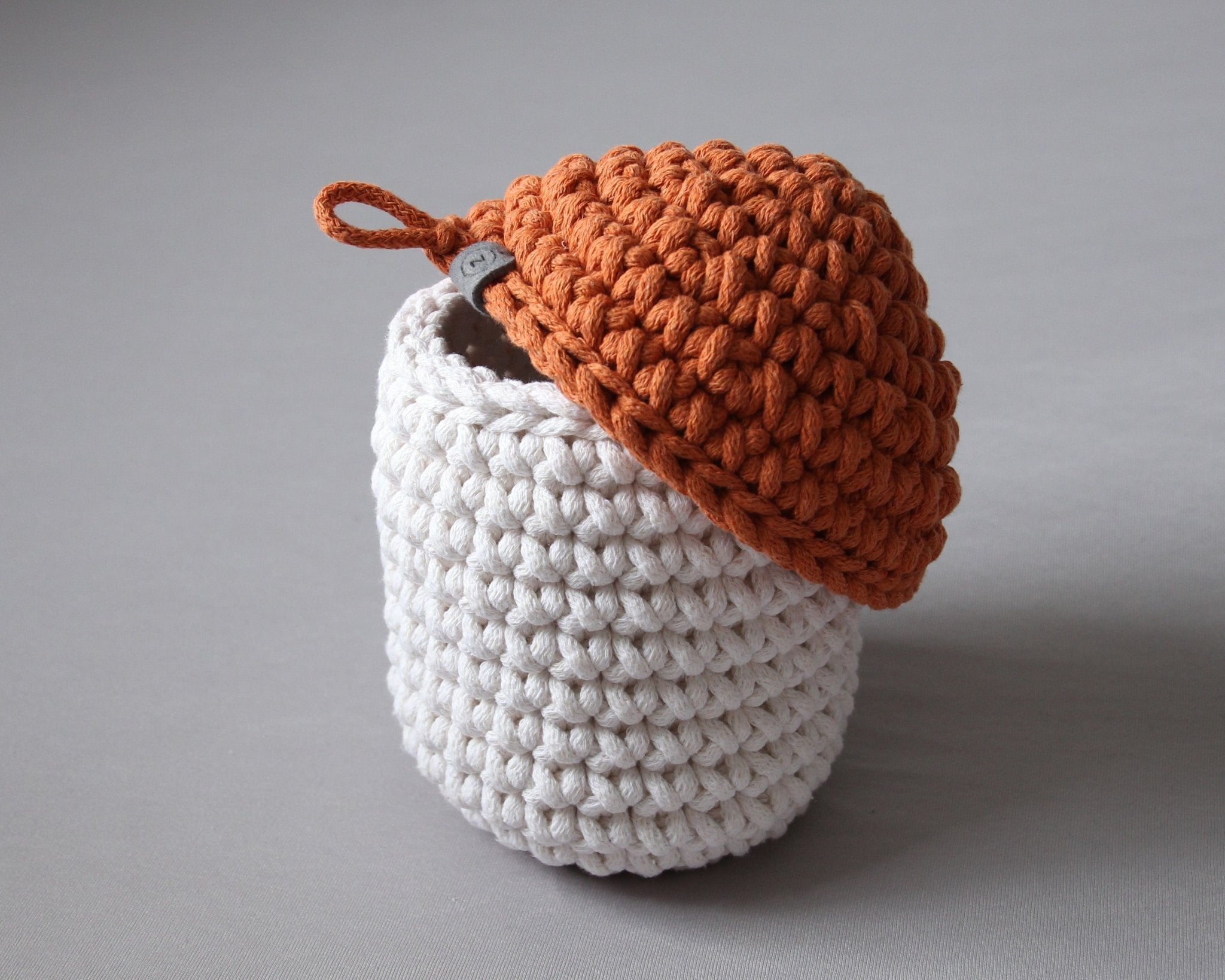 Smurf Basket | IVORY & PUMPKIN