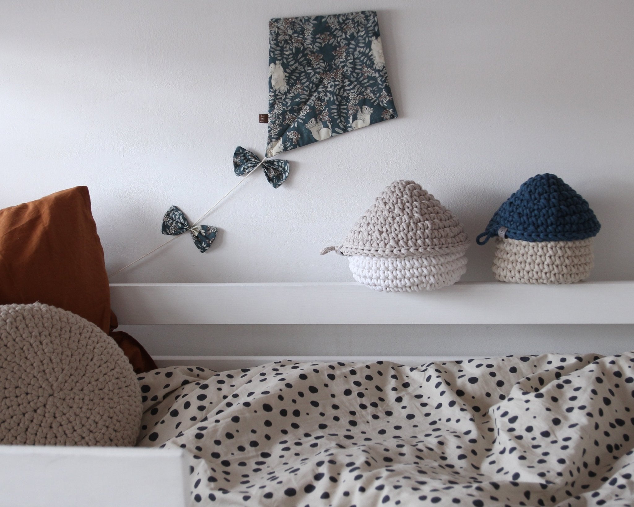 Smurf Basket | IVORY & OATMEAL