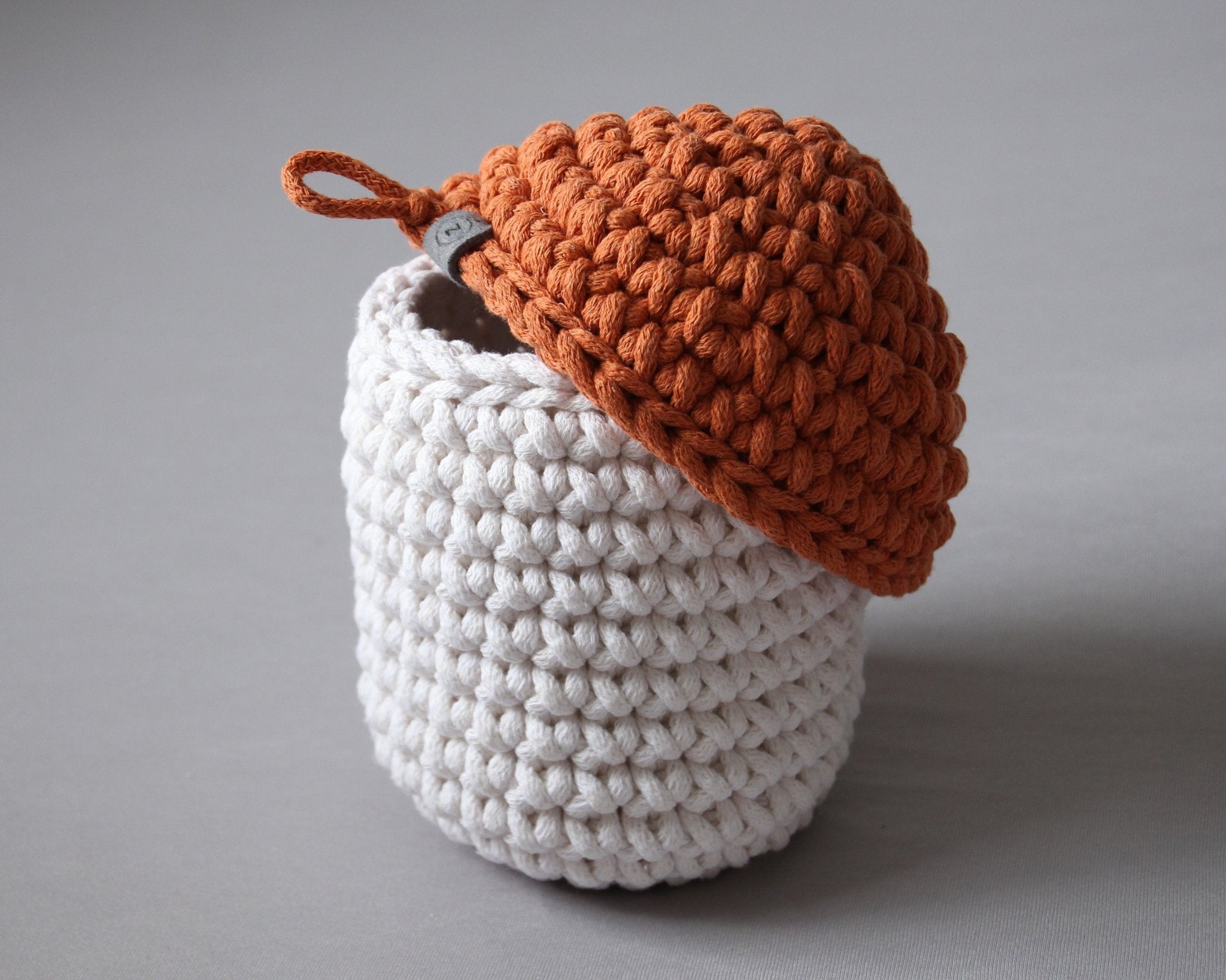 Smurf Basket | IVORY & PUMPKIN