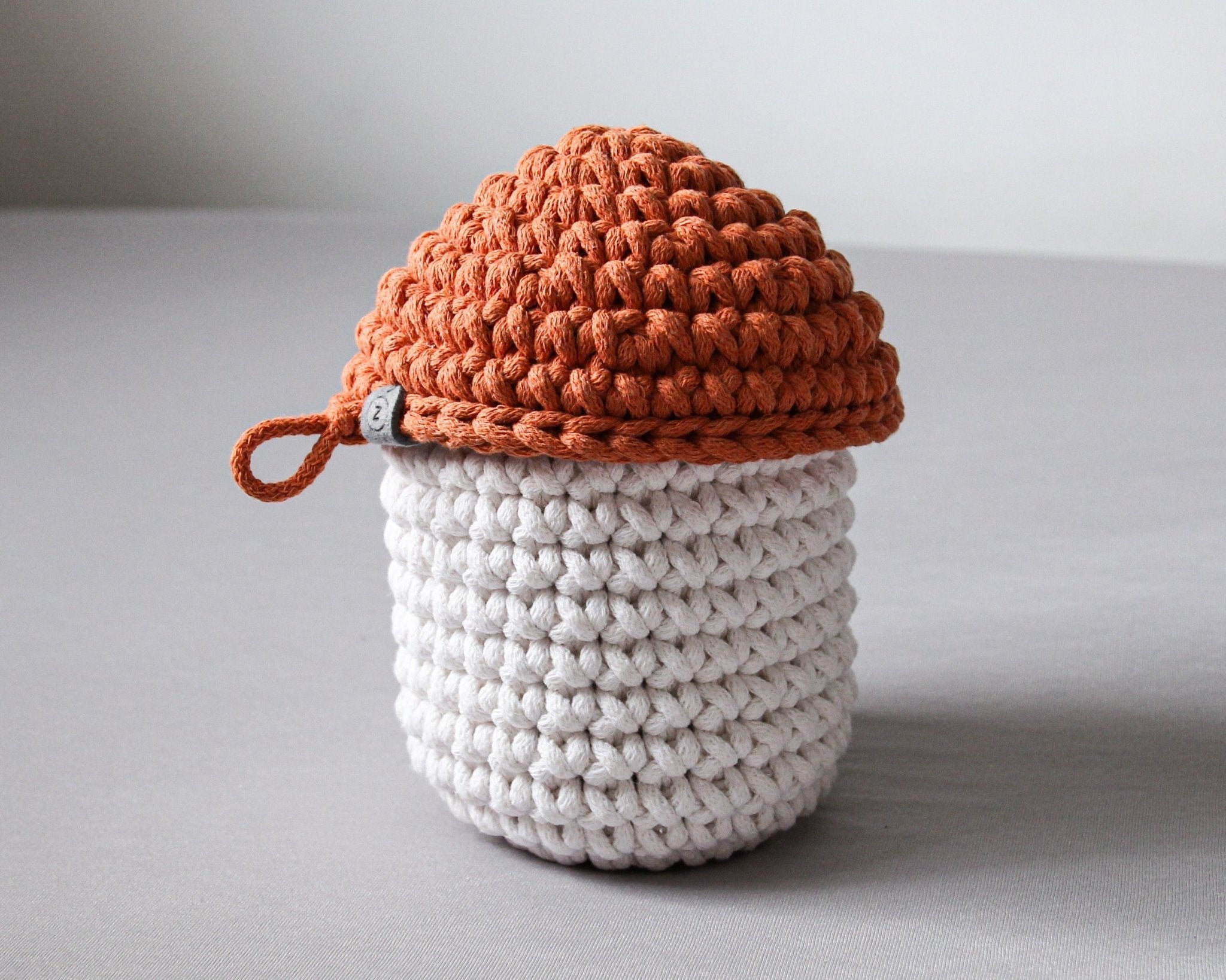 Smurf Basket | IVORY & PUMPKIN