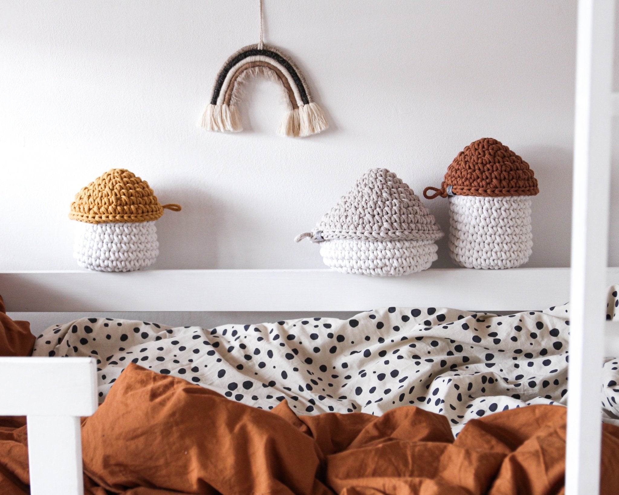Smurf Basket | IVORY & OATMEAL